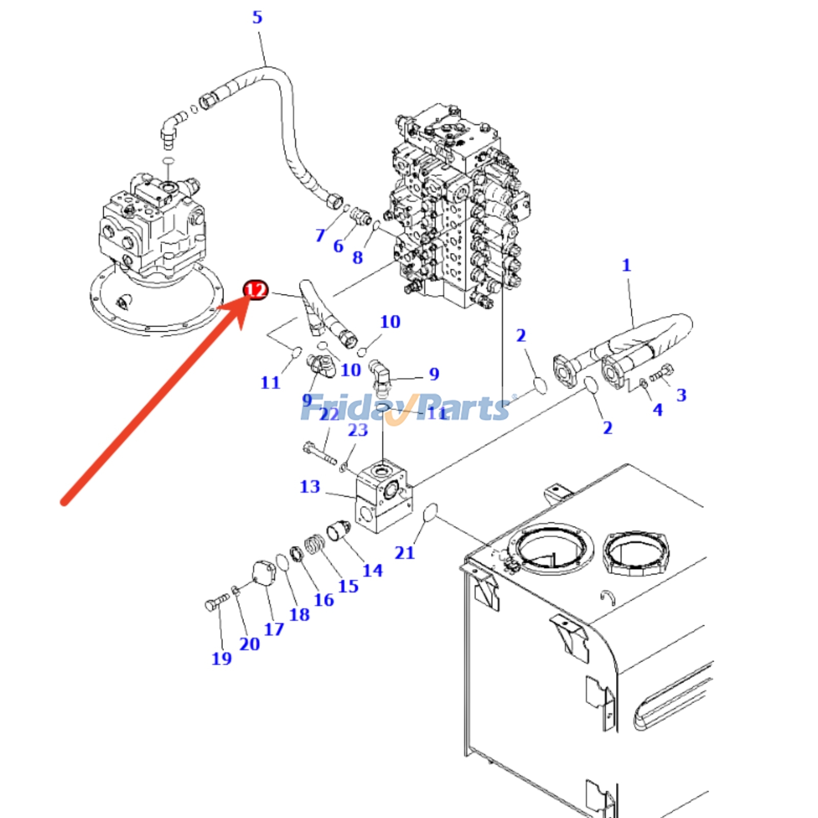 Hose for Excavator