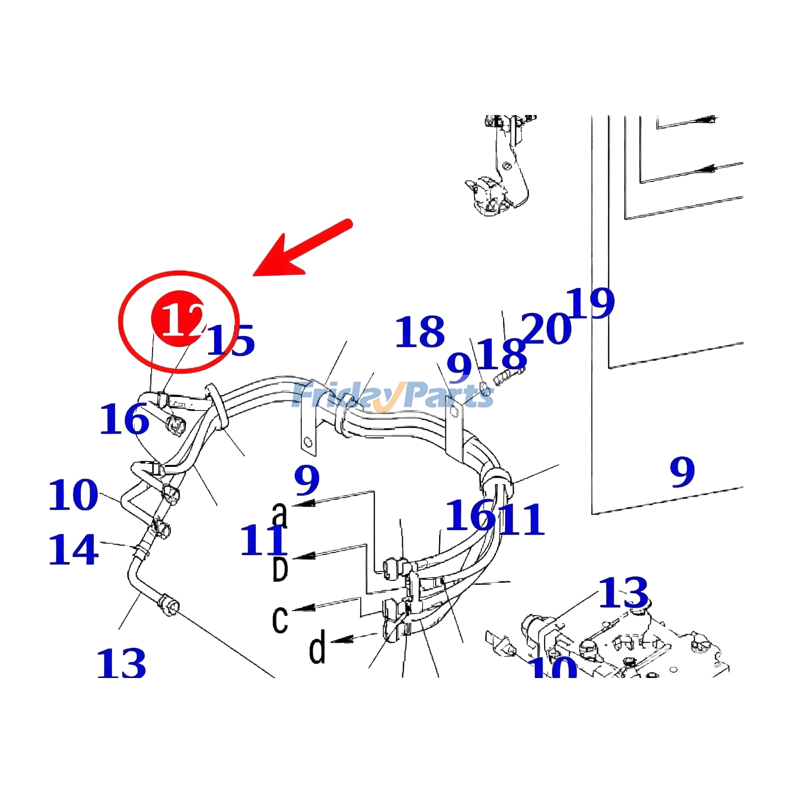 Hose for Excavator