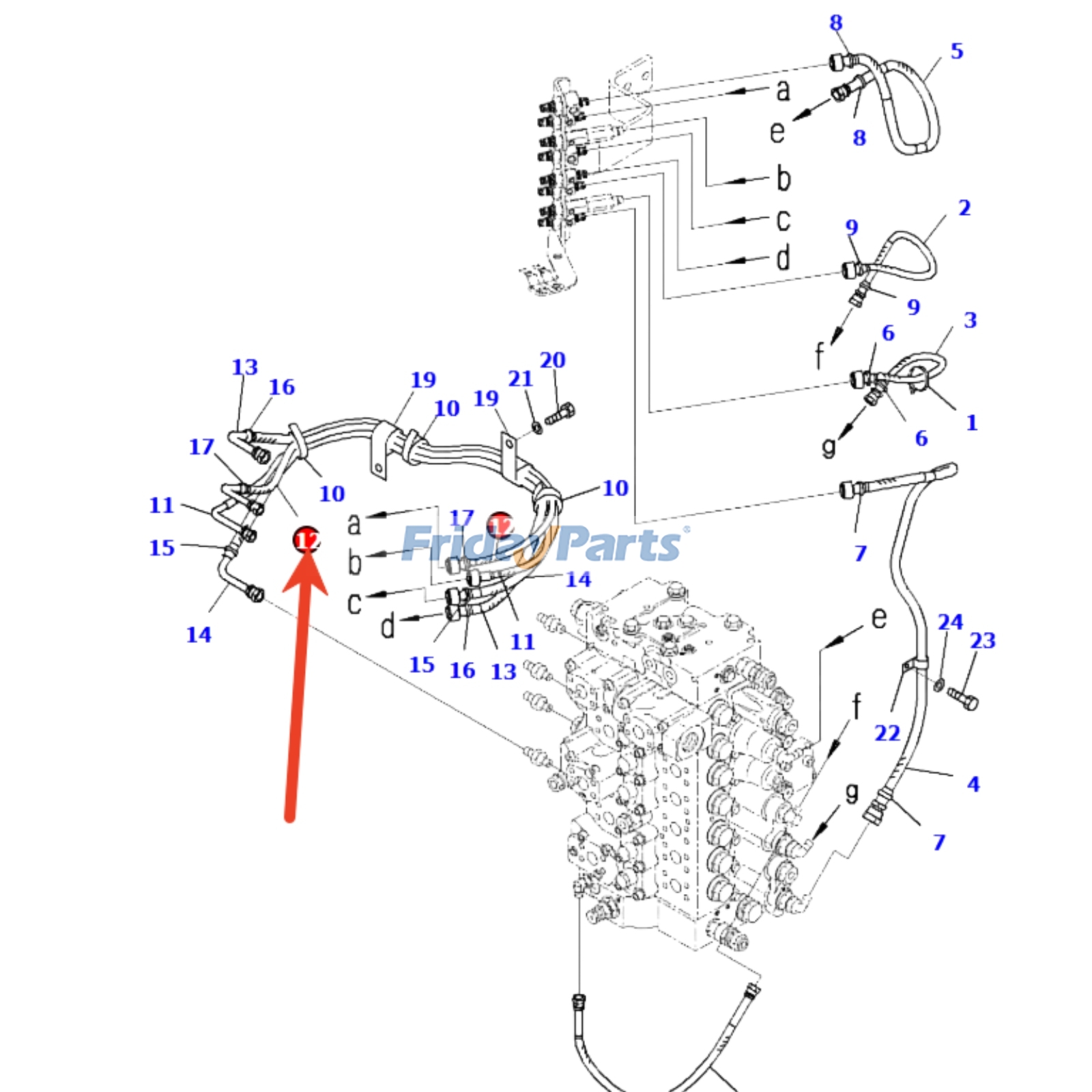 Hose for Excavator