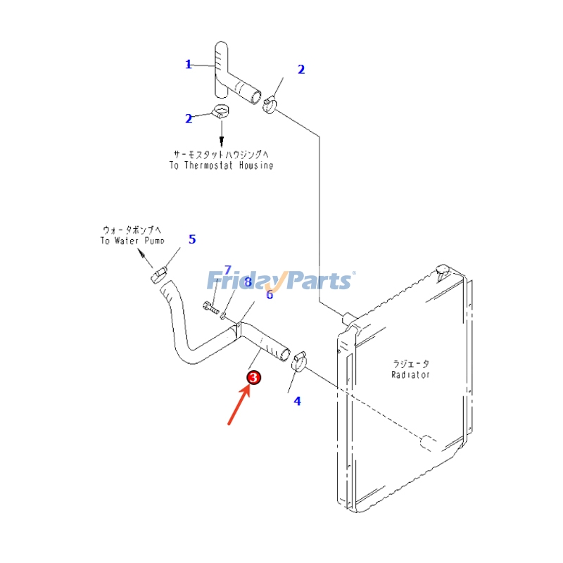 Hose for Excavator