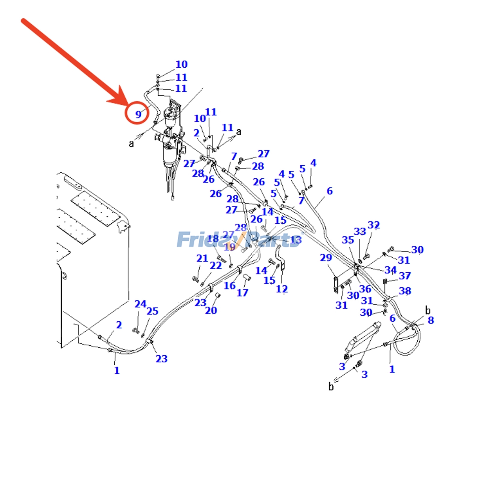 Hose for Excavator