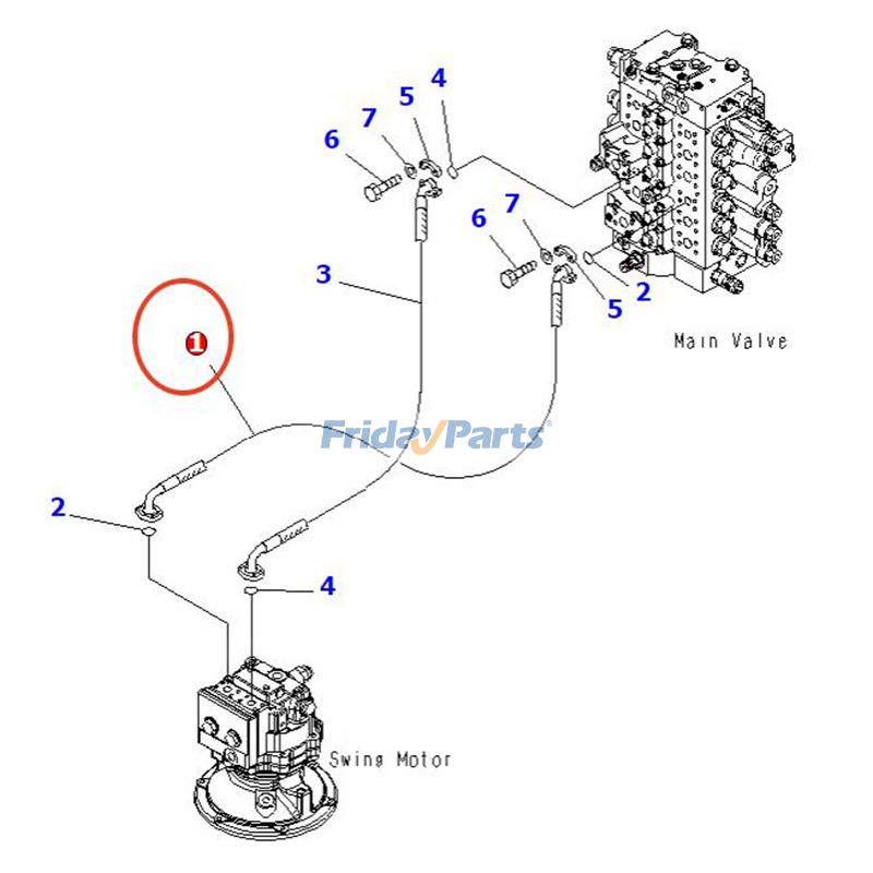 Hose for Excavator