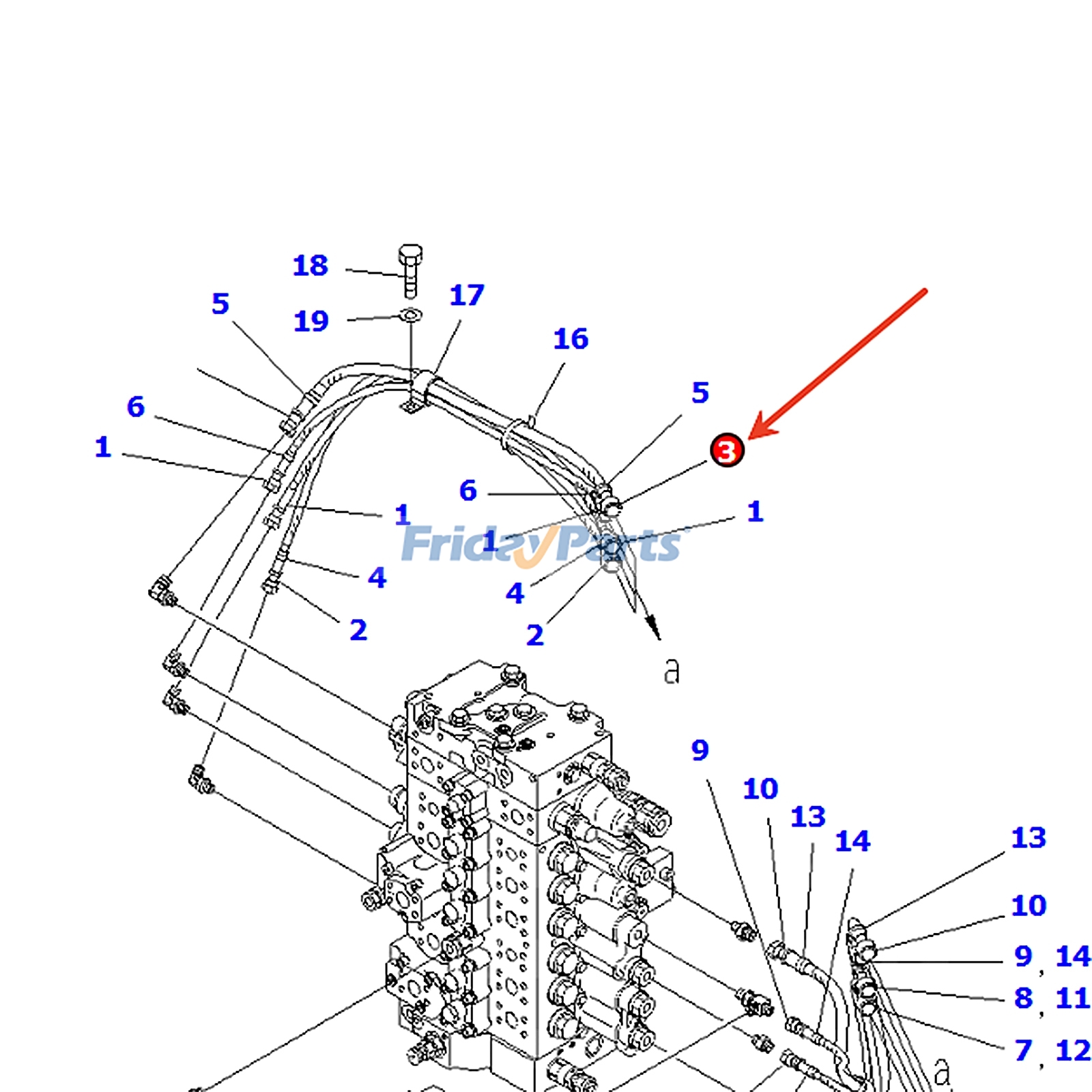 Hose  for Excavator