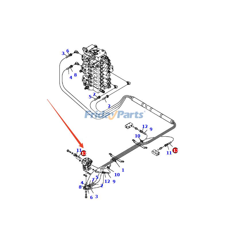 Hose for Excavator