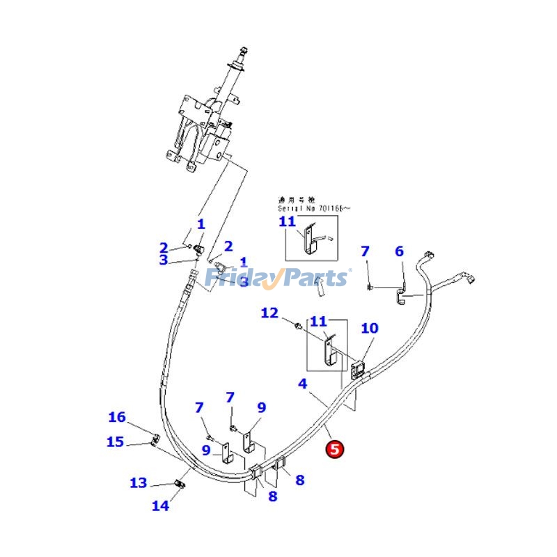 Hose for Engine,Forklift