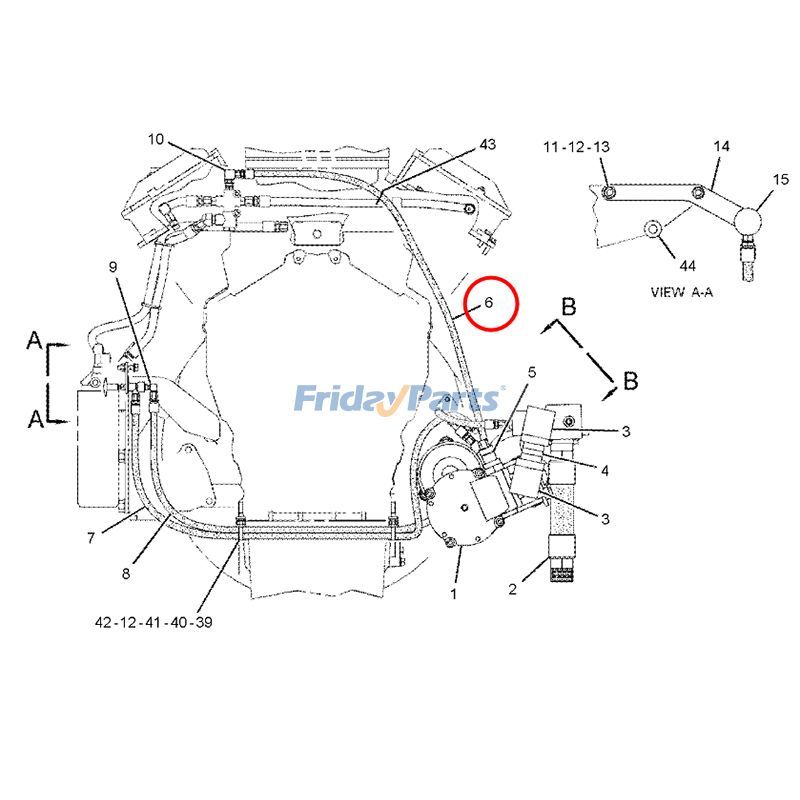 Hoseerpillar CAT for Engine,Excavator,Generator