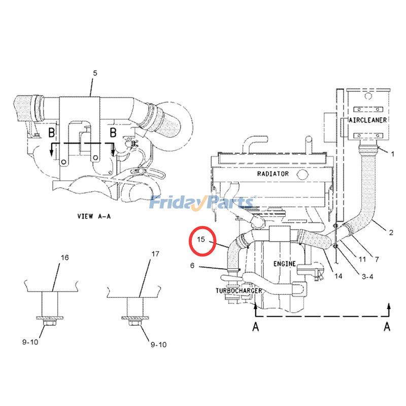 Excavator Hoseerpillar CAT 3066 320LLN