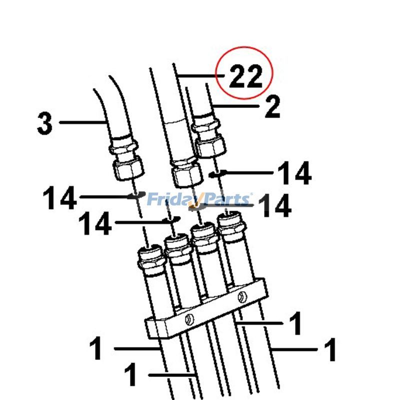 Hose for Excavator