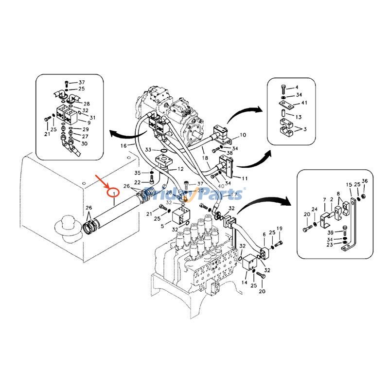Hose for Excavator