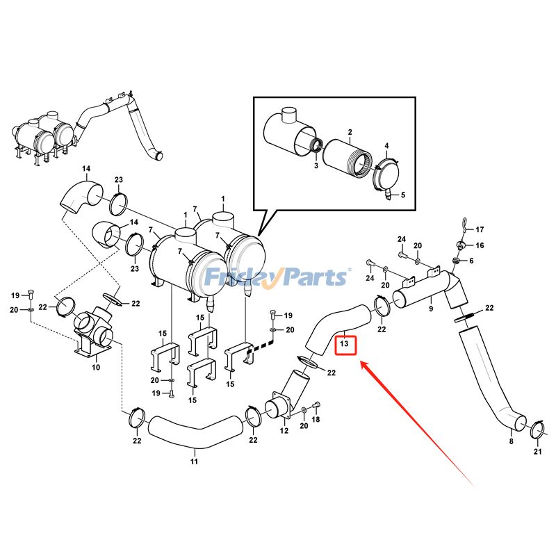 Hose for Excavator