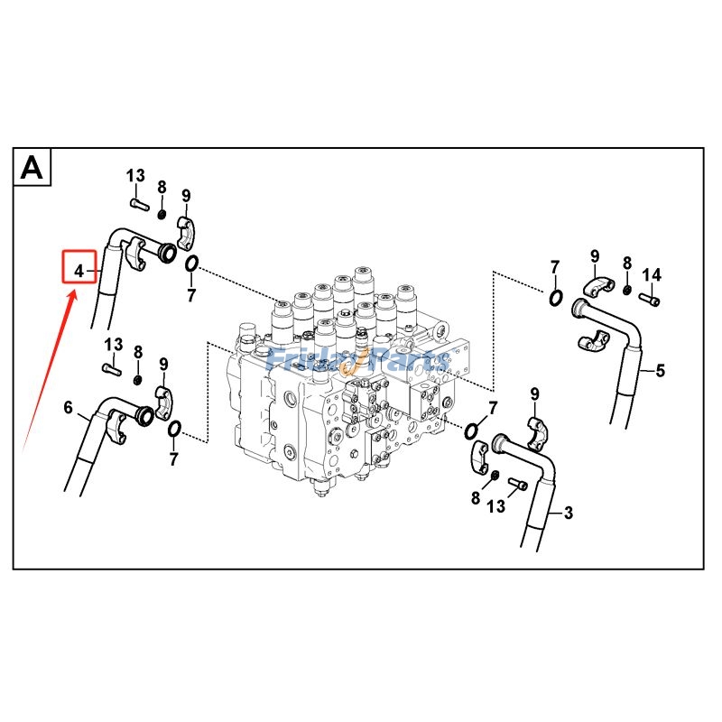 Hose for Excavator