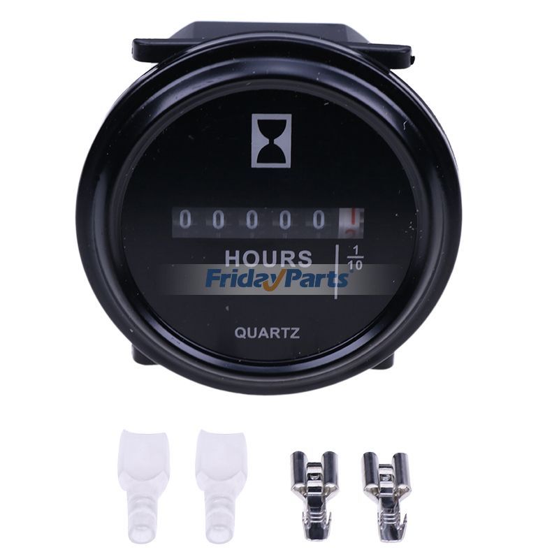  Hour Meter 10-80 Volts For Genie