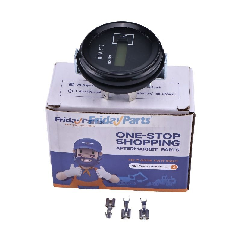 Hour Meter 56100GT for Genie GS-1530 GS-1930 GS-2032 GS-2046 TMZ-34/19 TMZ-50/30 Z-34/22 Z-45/25