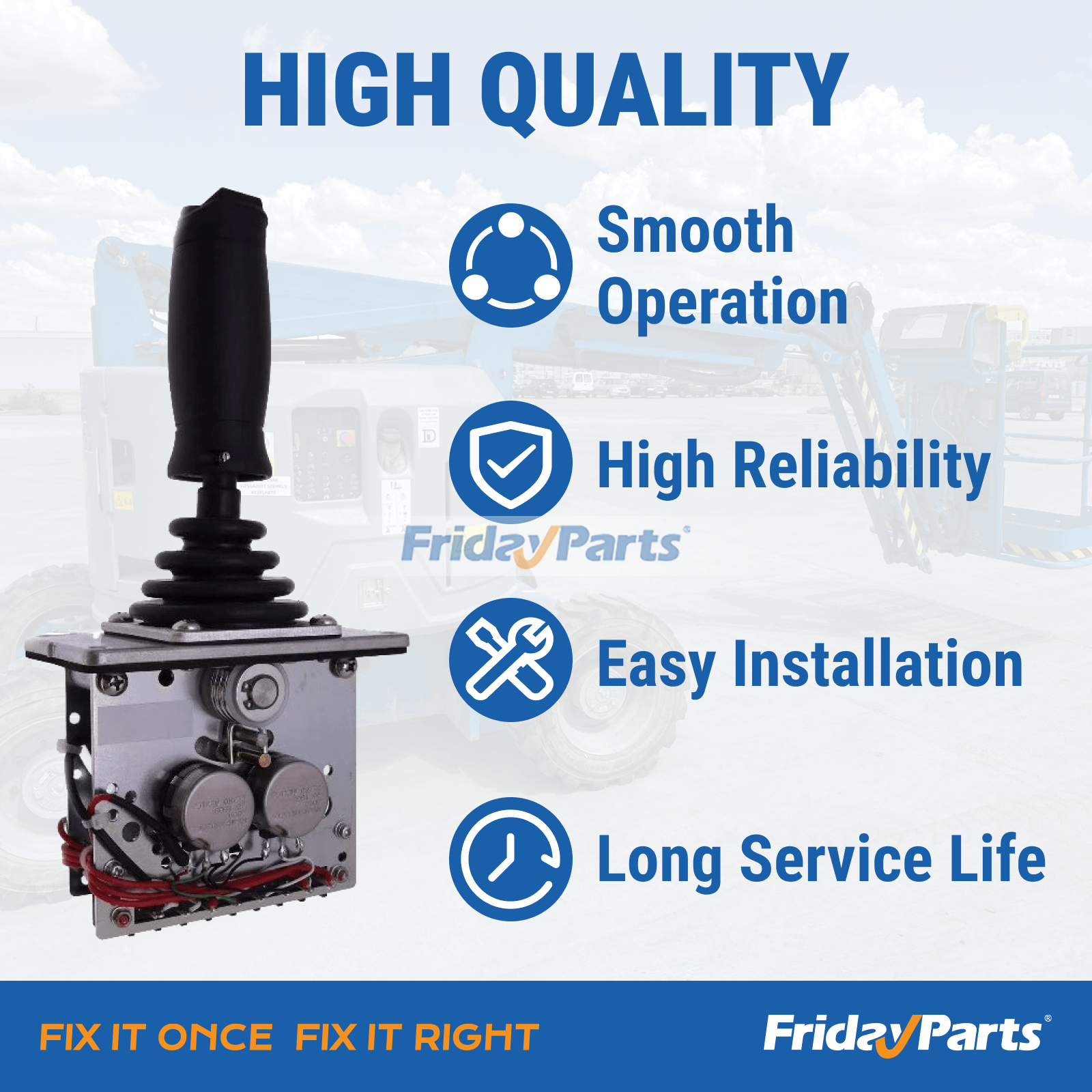 Controlador de joystick de 12 V MCH59AD1386 284-05790 para elevador de lança Genie S-40 S-45 S-60 S-65 S-80 S-85 Z-34/22IC Z-45/22IC Z-60/34 Z-45/25J para Plataformas de trabalho aéreo