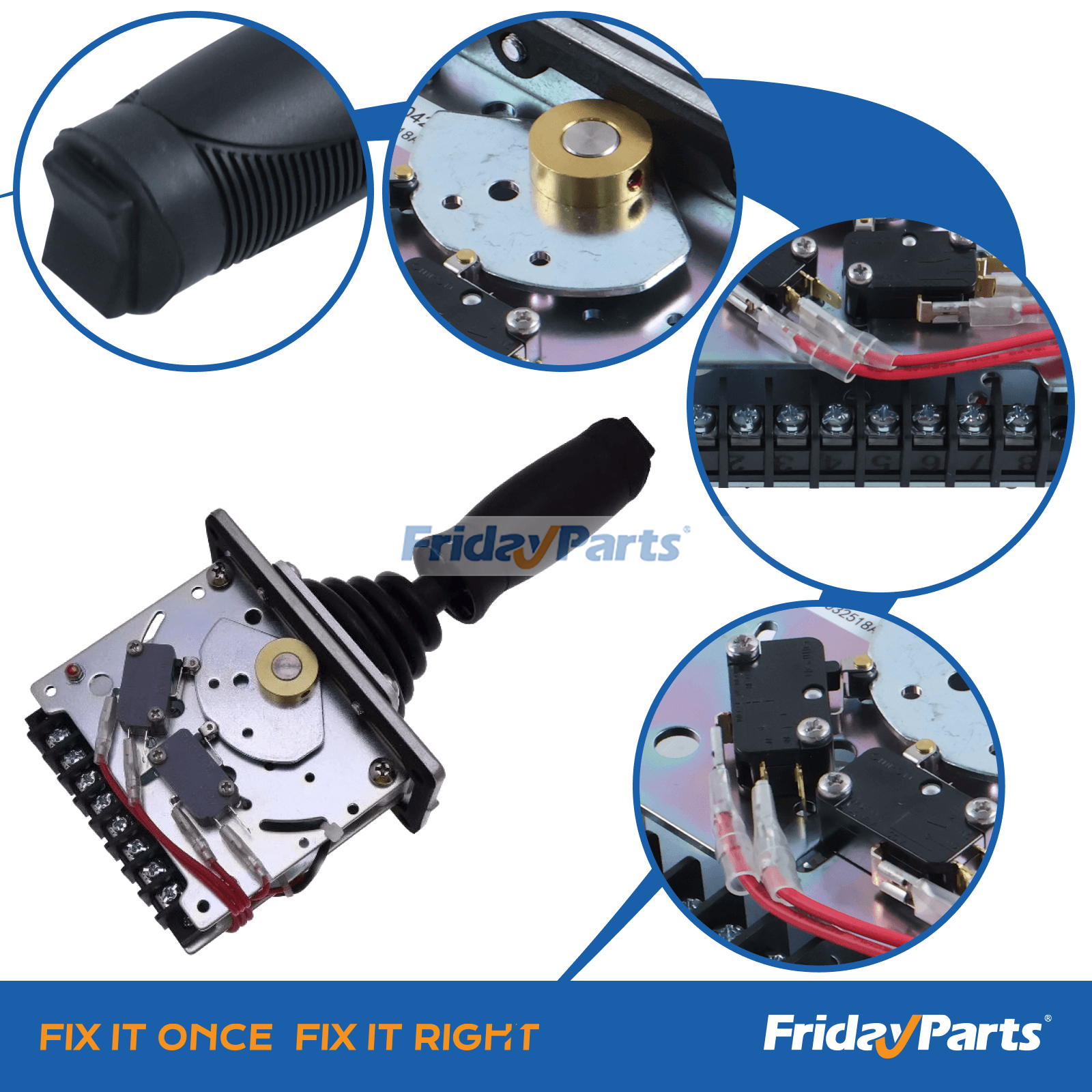 Plataformas de trabalho aéreo Para Genie - Controlador de joystick de 12 V MCH59AD1386 284-05790 para elevador de lança Genie S-40 S-45 S-60 S-65 S-80 S-85 Z-34/22IC Z-45/22IC Z-60/34 Z-45/25J