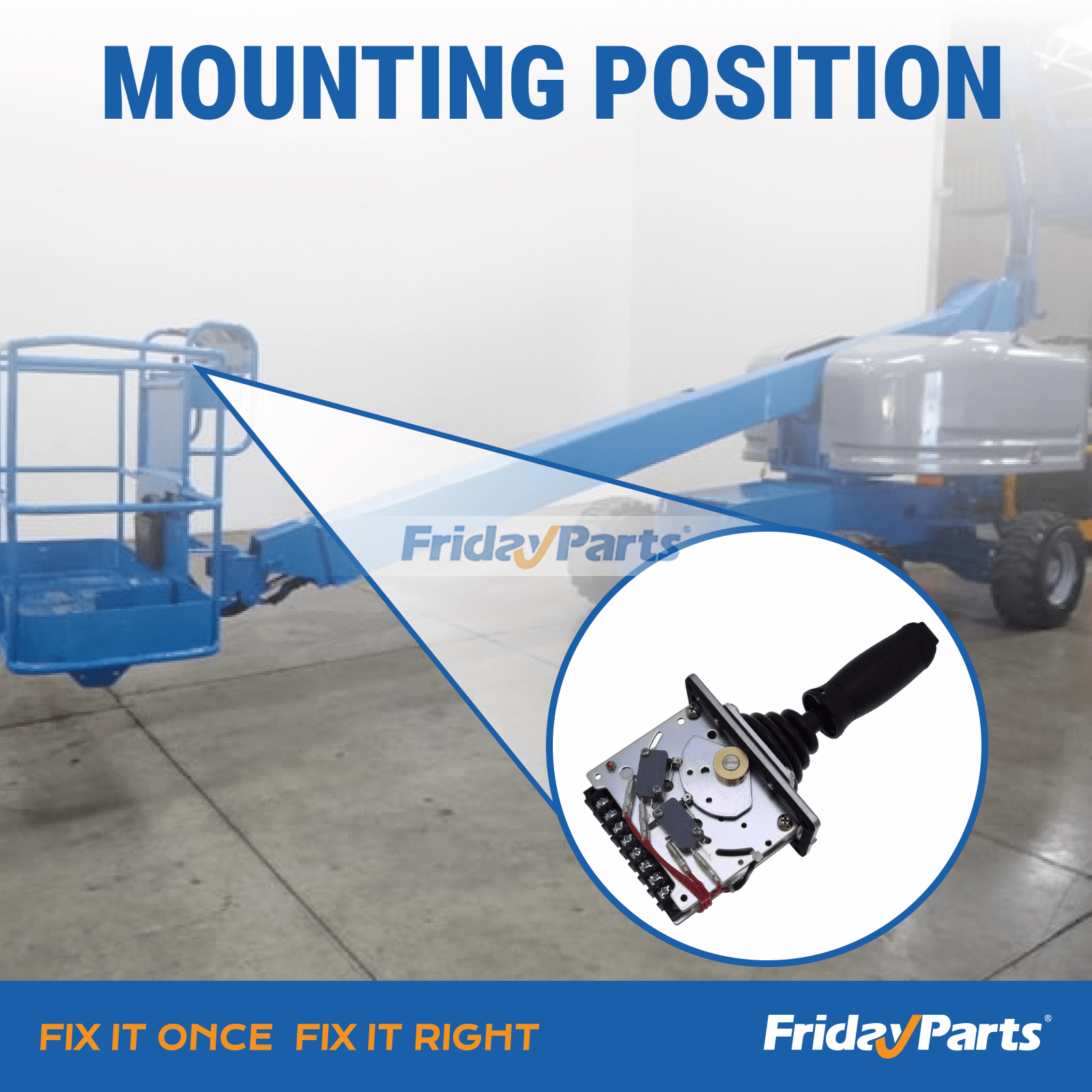 peça essencial para Plataformas de trabalho aéreo