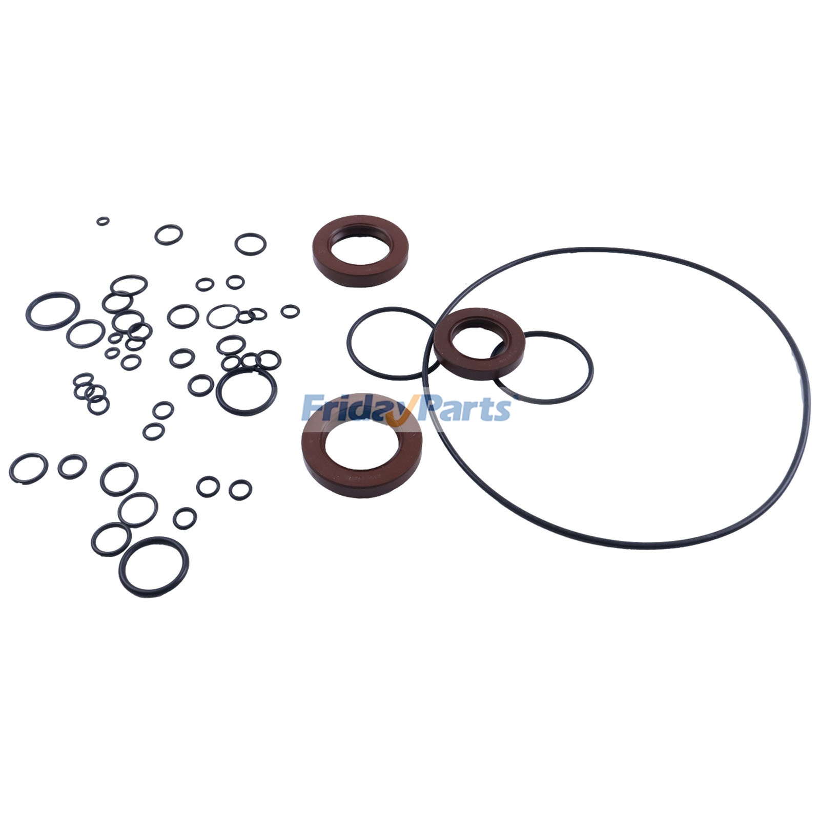 FridayParts Dichtungssatz für die Hydraulik-Hauptpumpe