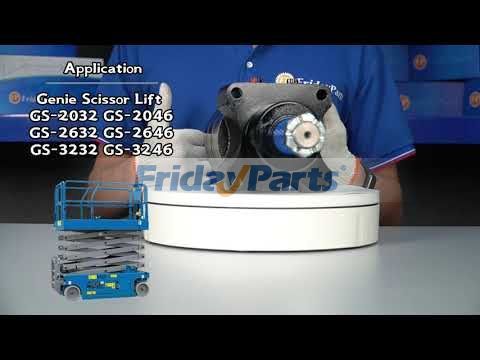 Hydraulic Drive Motor Scissor Lift For Genie Aerial Work Platforms