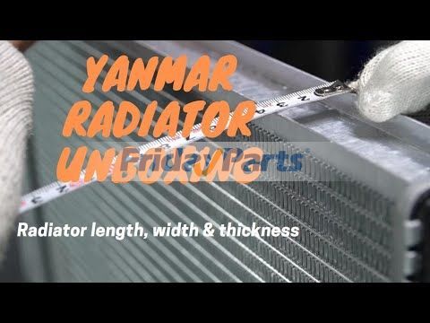 Radiator For YANMAR Excavator