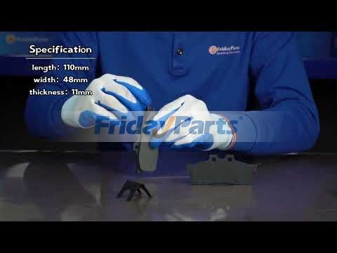 New Holland用CNH ブレーキパッド 2個