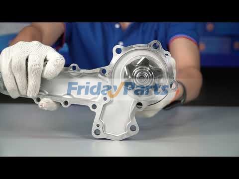 Bomba de agua E5900-73412 E5900-73032 para motor Kioti 3A139-SV1 3A150-SV1 Tractor CK25 CK30 LK3054 LK2554 LK3504 LB2204 para Motor,Tractor Para Kioti,Para KUBOTA FridayParts