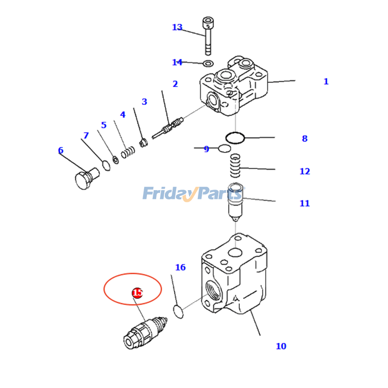Main Relief Valve in Stock in China