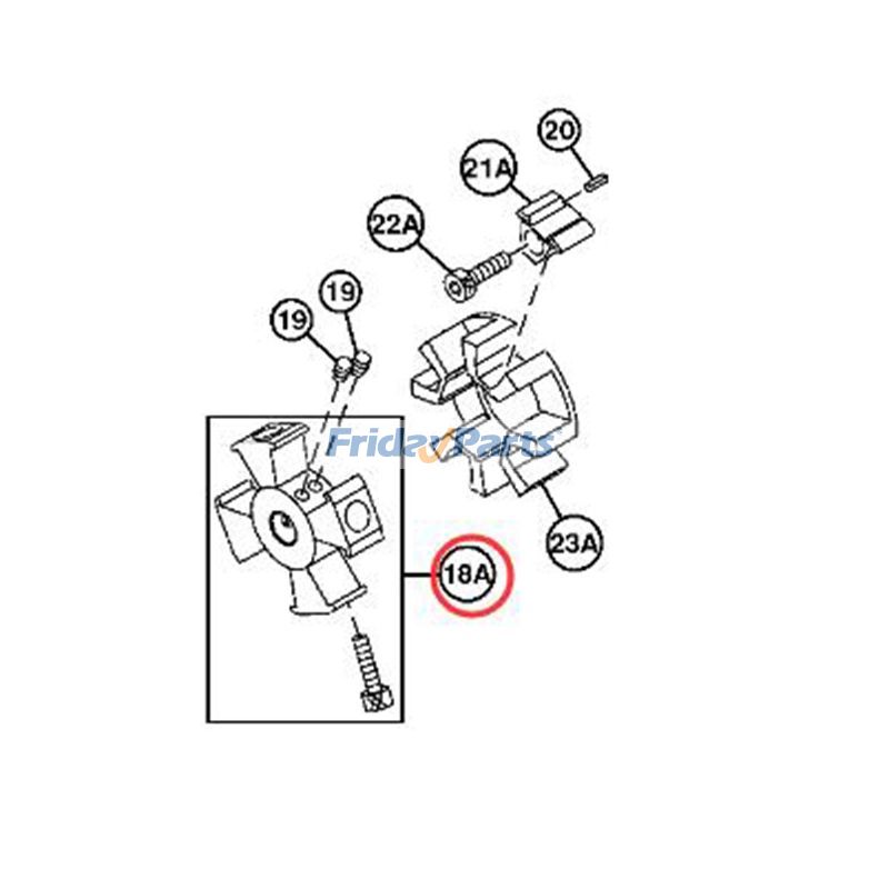 FridayParts Nabenkupplung