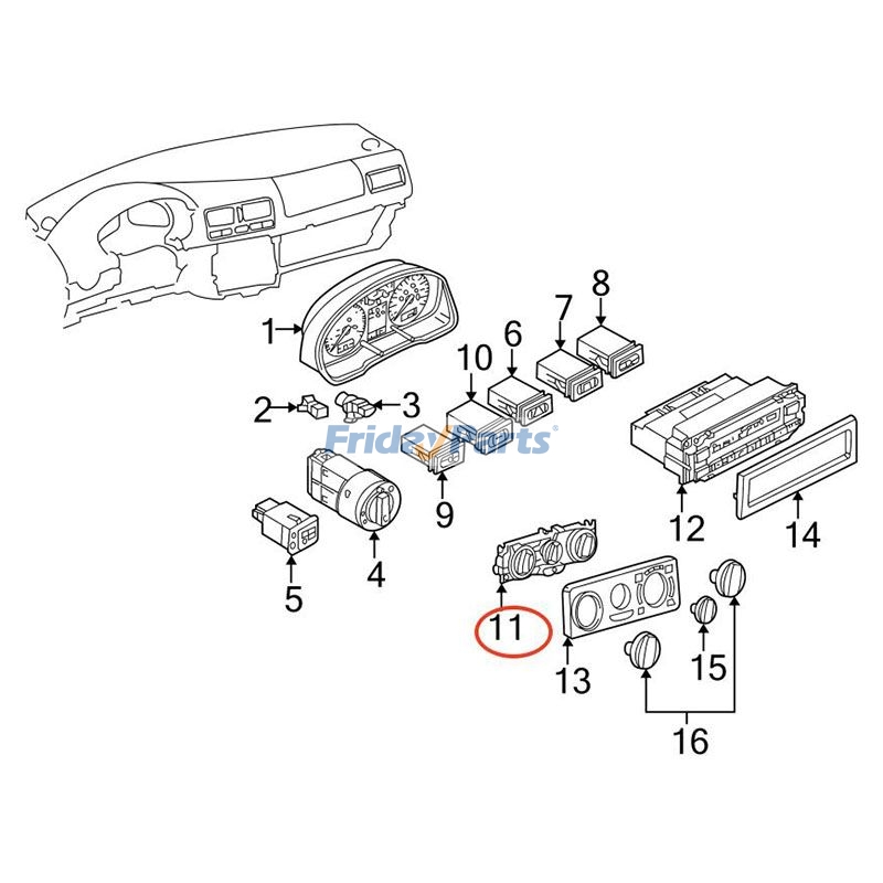 FridayParts Systemsteuerung