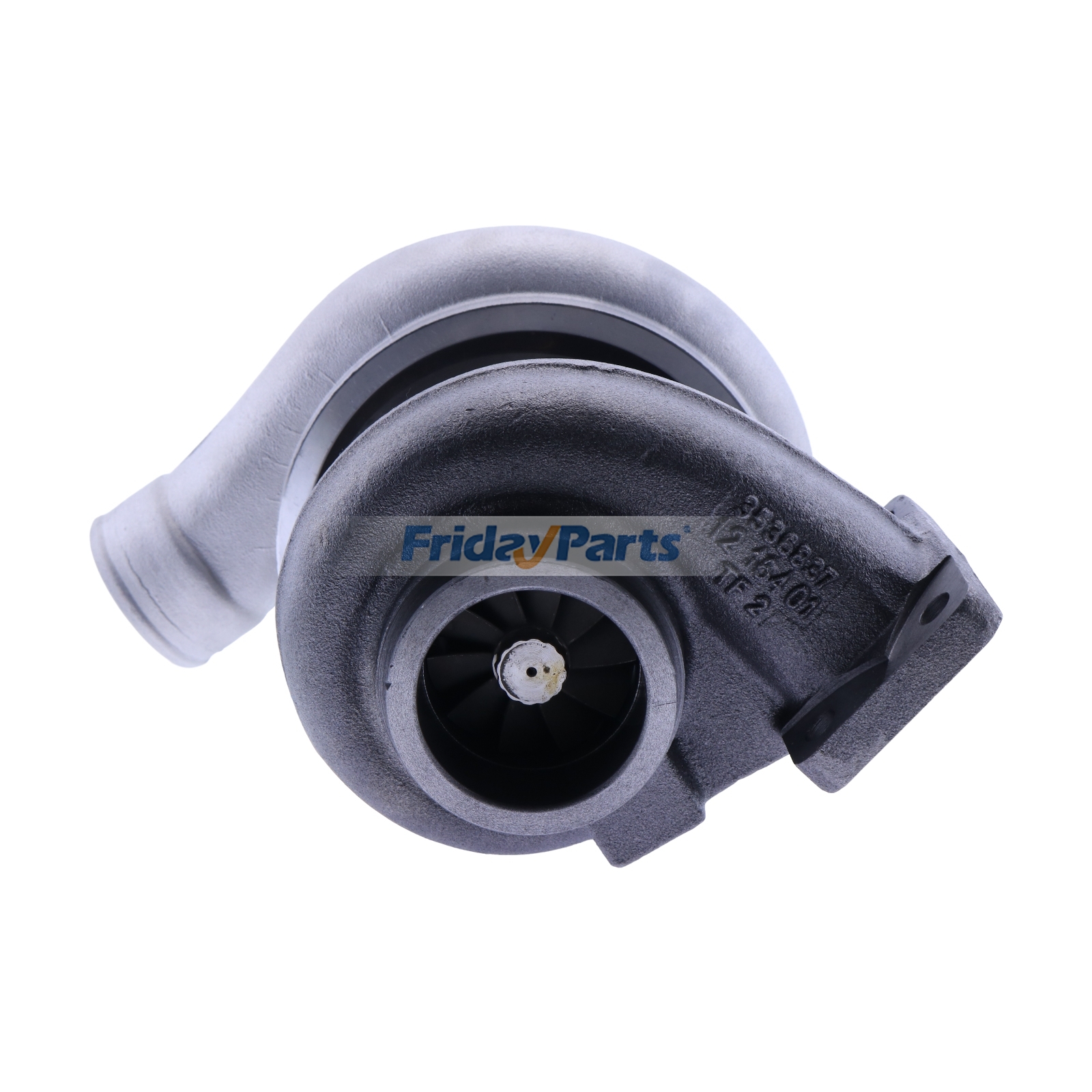 Turbocompressor HX35 3779708 4033313 5041341 para trator New Holland DC95 D95, trator de esteiras CASE 850K, colheitadeira Iveco e manipulador telescópico. FridayParts