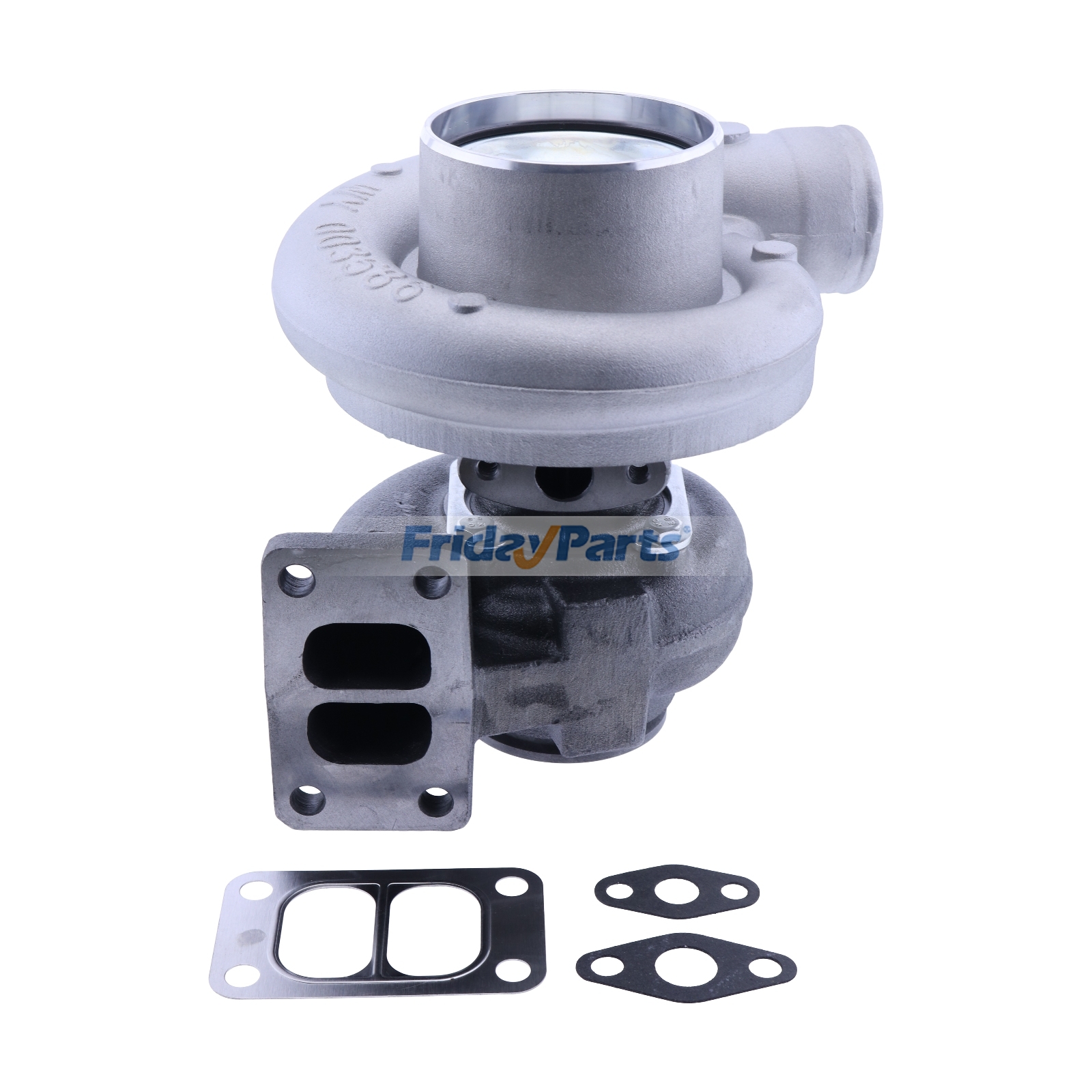 Turbocompressor HX35 3779708 4033313 5041341 para trator New Holland DC95 D95, trator de esteiras CASE 850K, colheitadeira Iveco e manipulador telescópico.