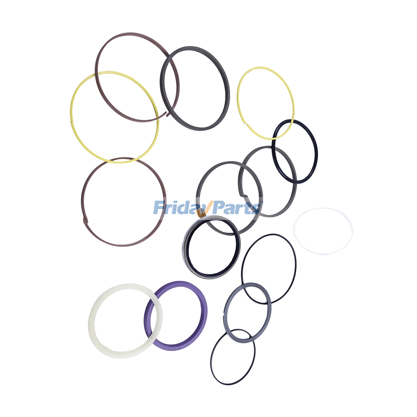 Compre Kit de vedação de cilindro de braço hidráulico AH225135 para John Deere 2154D 225CLC 220DW 200DLC 225DLC 210G na FridayParts