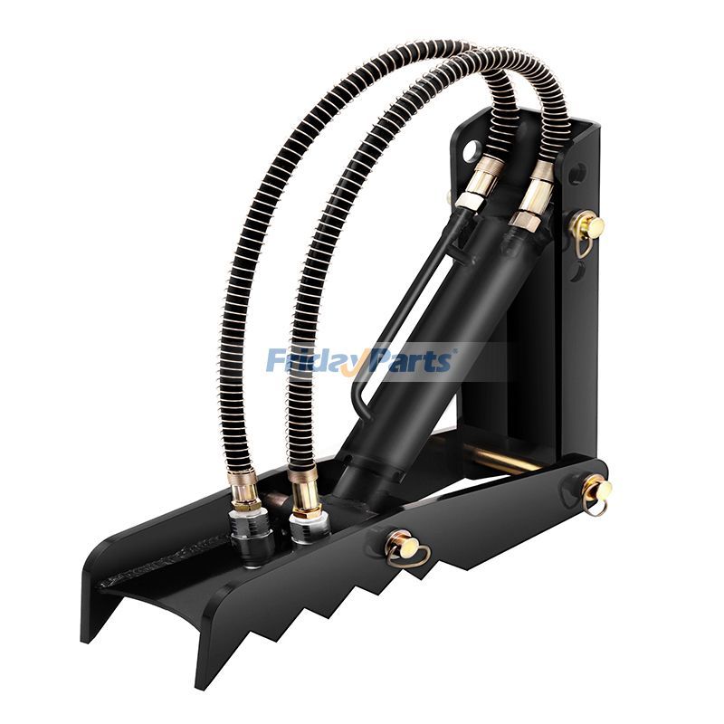 Plaque de pouce hydraulique pour excavatrice rétrocaveuse 18/24/32 pouces, assemblage à souder, réglable, universel