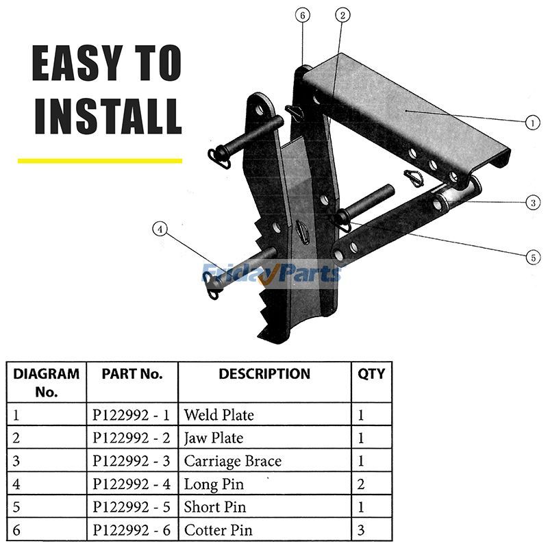 今すぐ油圧バックホーサム 18/24/32インチプレートアセンブリ溶接調整可能ユニバーサルをチェック！