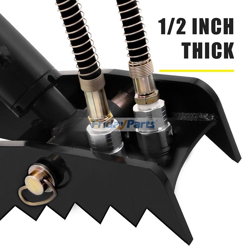 他ブランド用油圧バックホーサム 18/24/32インチプレートアセンブリ溶接調整可能ユニバーサル