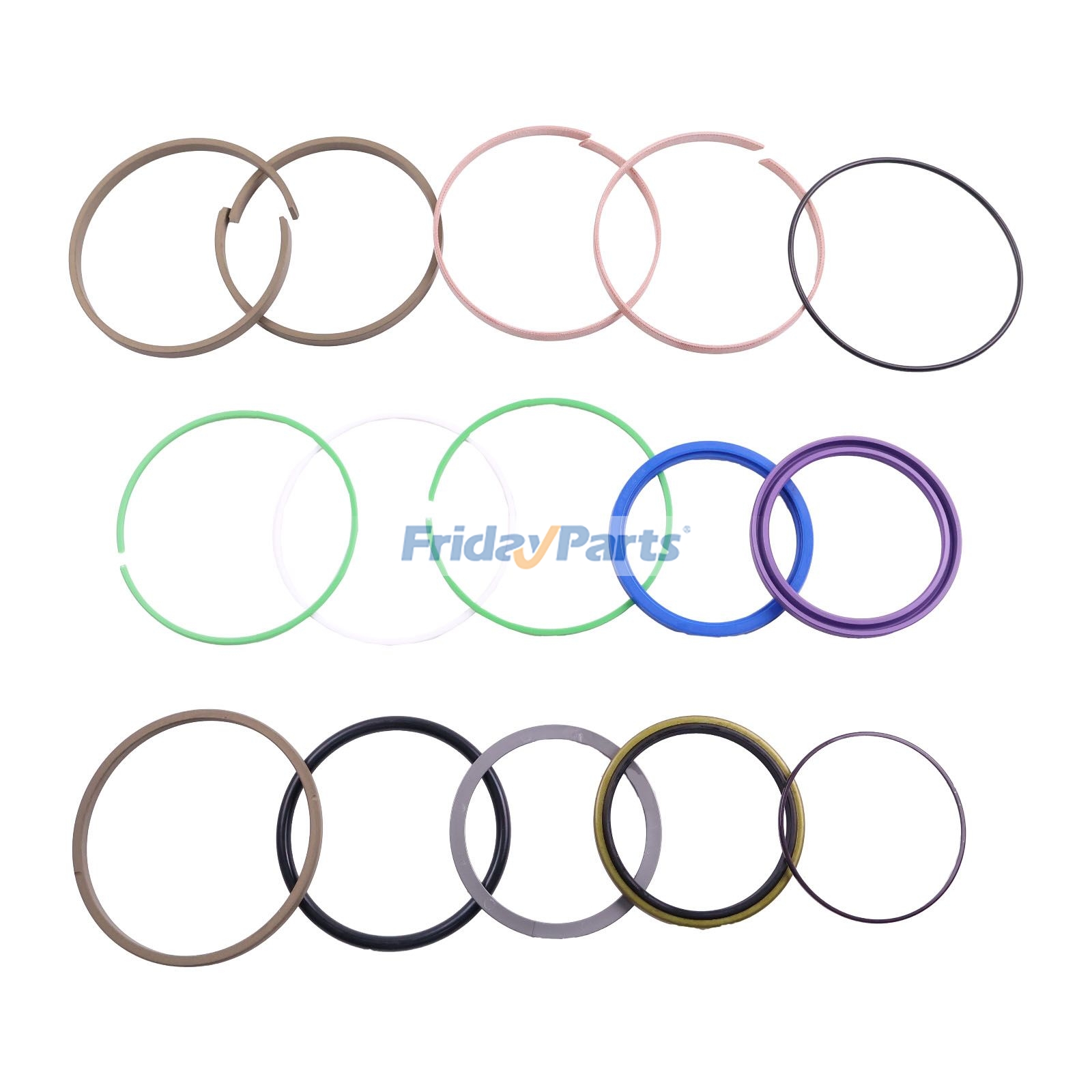 Excavator Hydraulic Boom Cylinder Seal Kit