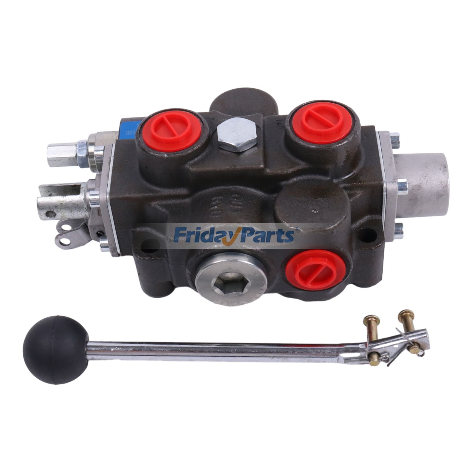 Hydraulic Control Valve RD513CA5A4B1 for 1 Spool 3 Positions 4 Ways Tandem Spring Center Lever Handle 3000 PSI 30 GPM