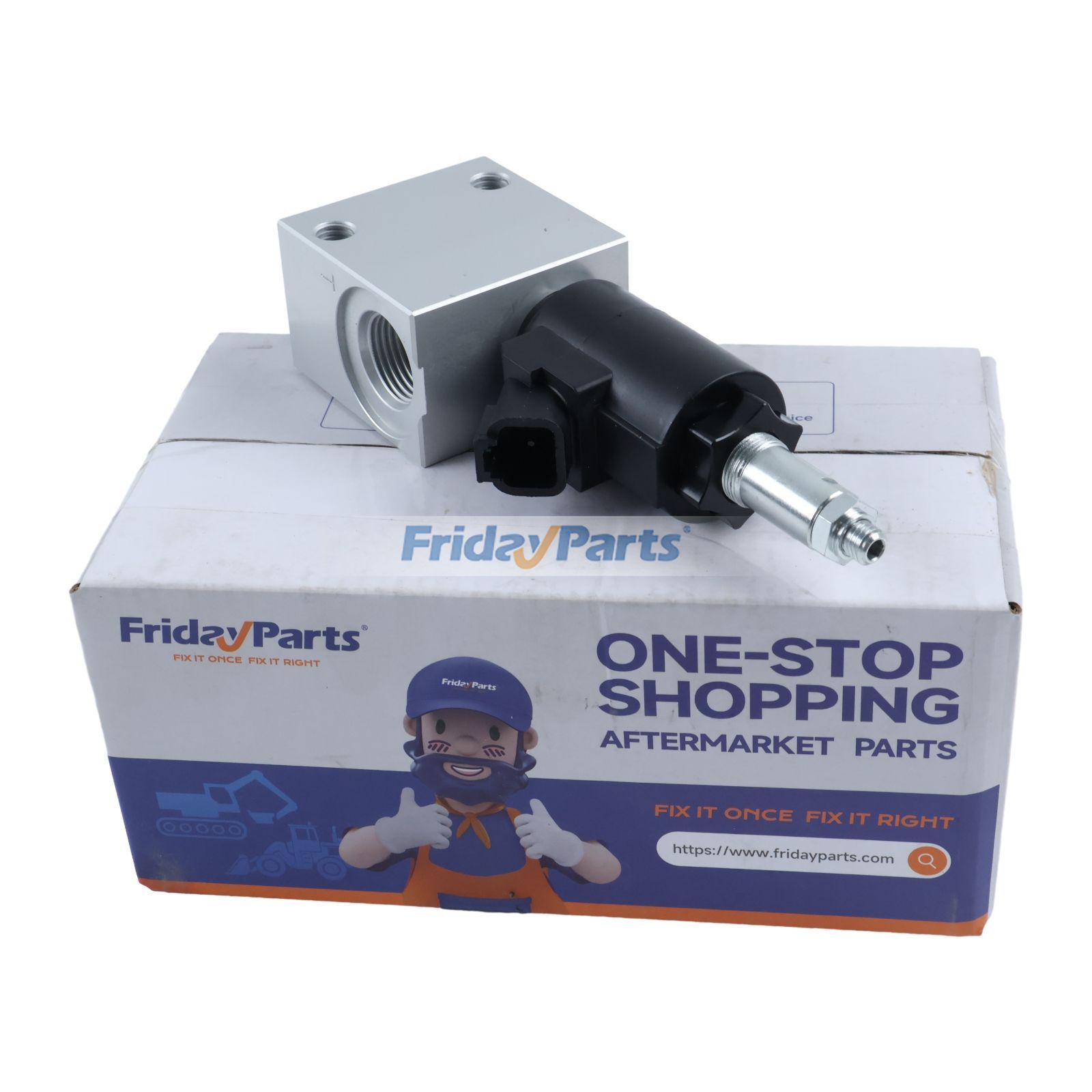 Électrovanne de décharge de ventilateur de refroidissement hydraulique VOE14616531 pour pelle Volvo EC250D EC300D EC480E EC750D EC950E