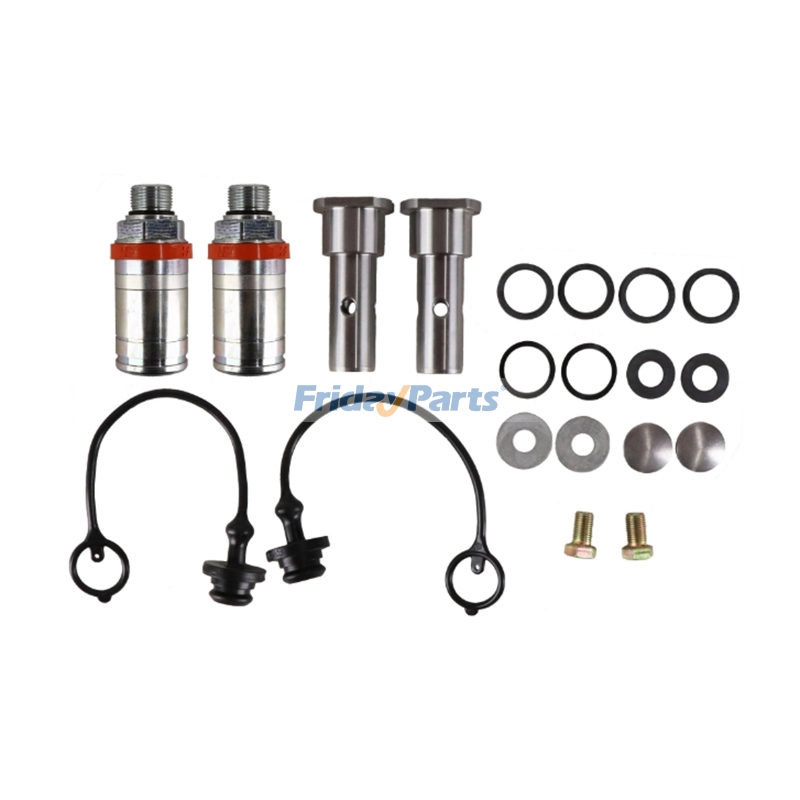 Hydraulic Coupler Kit 8302335 for John Deere Tractor 1020 1030 1520 1530 1630 2130 2240 2440 2520 2630 2640 2840 2940 3020 3130 4000 5020 6030 7020 8440 8630 8640