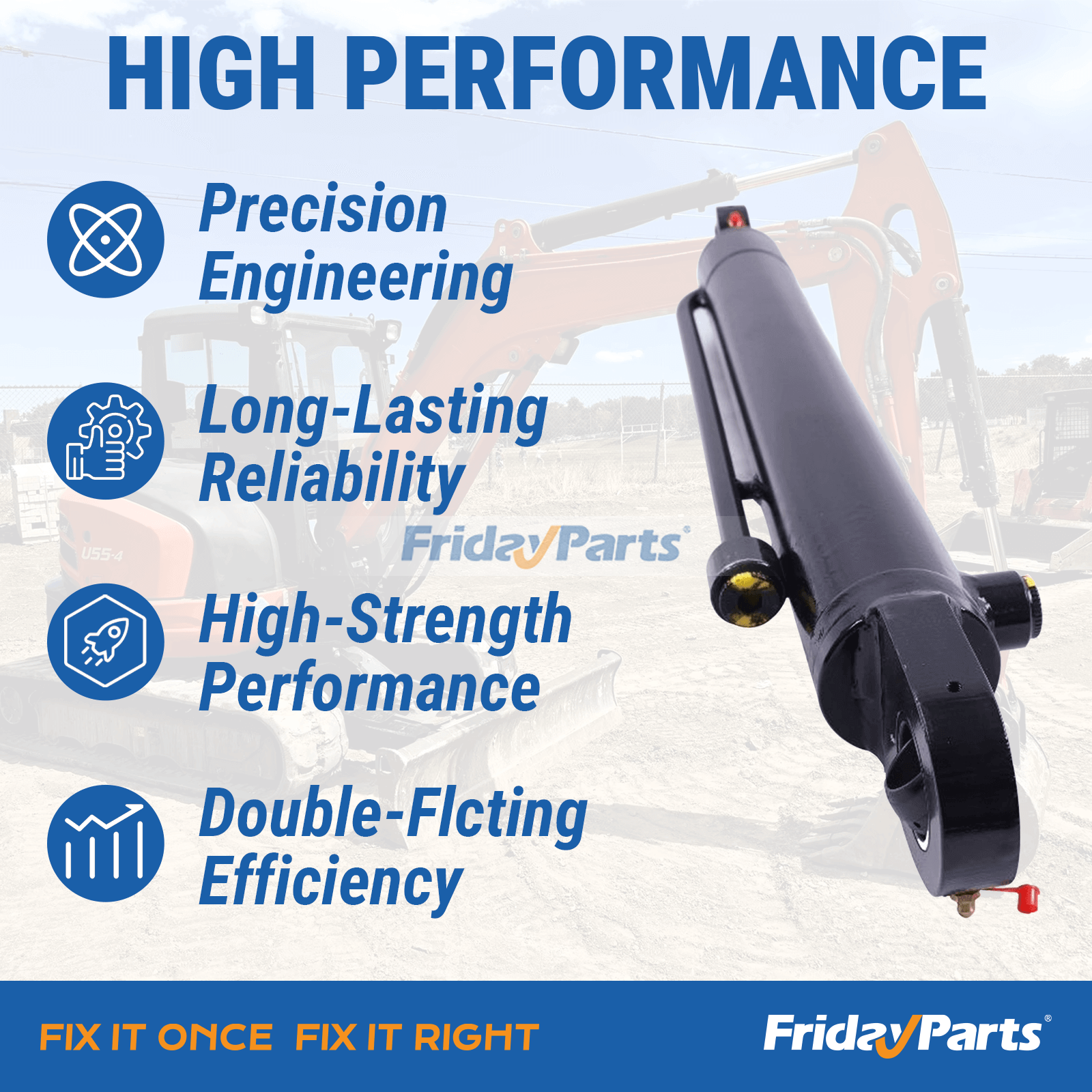 Excavator Hydraulic Cylinder