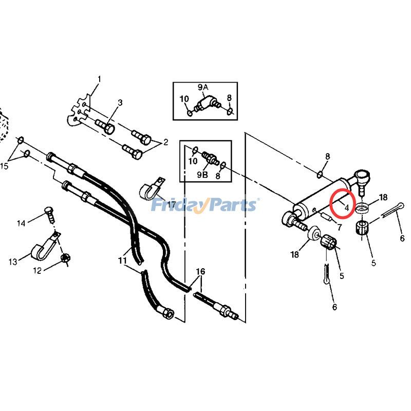 Achetez Vérin hydraulique chez FridayParts
