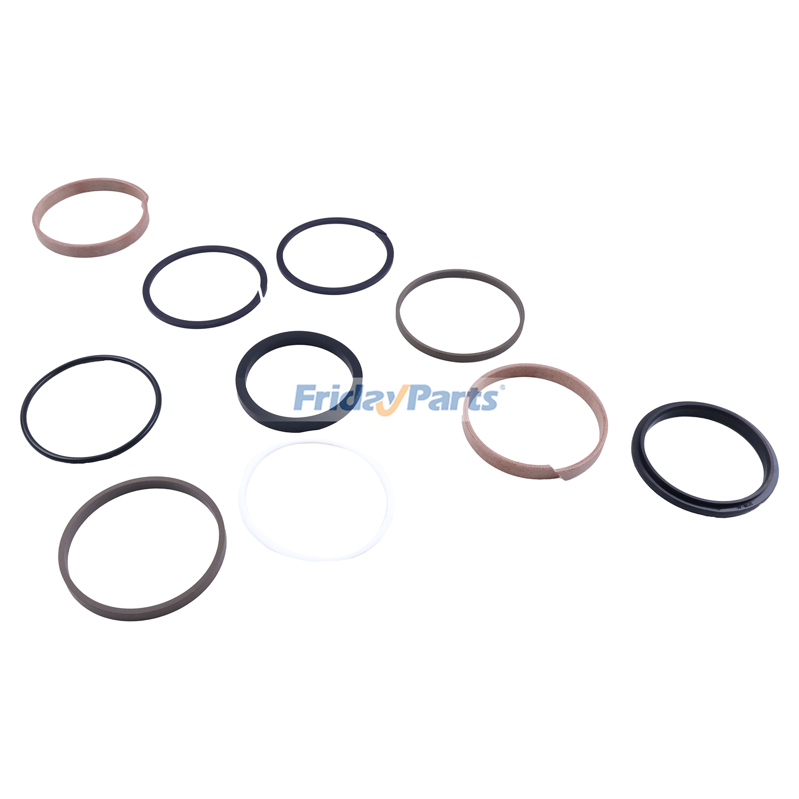 Hydraulic Cylinder Bore Seal Kit AHC20488 for John Deere Engine 4045 6090 6136 Tractor 2854 8330 8235R 8310R 8360R Loader 310G 410E 603R 683R 328E