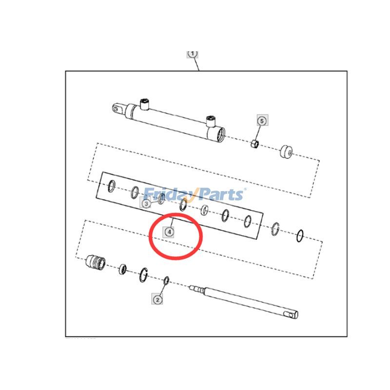 Hydraulic Cylinder Kit Combine for Other Agricultural Equipment