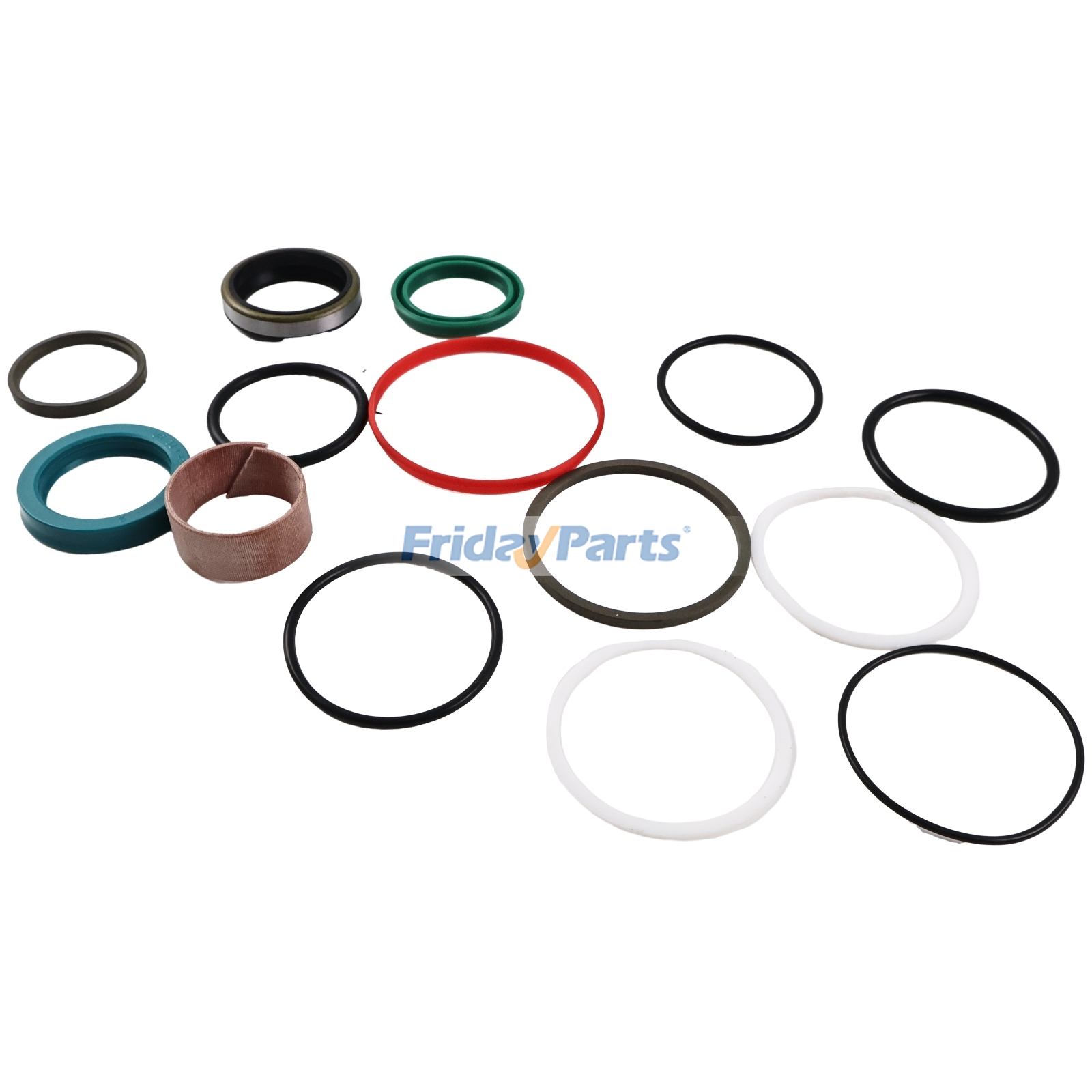 Kit di guarnizioni per cilindro idraulico della benna AH164325 e AH161589 per caricatore John Deere 521 522 541 542 per Per JOHN DEERE