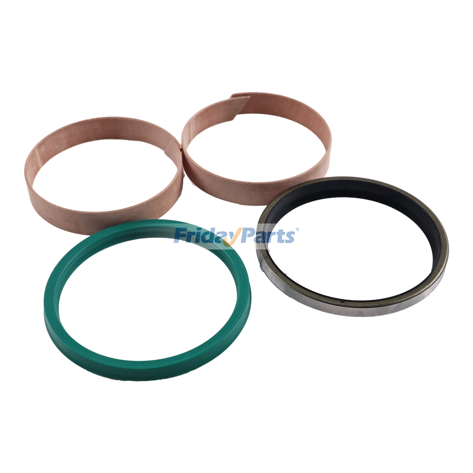 Hydraulic Cylinder Rod Seal Kit AH140063 for John Deere Engine 6068 6081 Tractor 6800 6900 7200 7400 7600 7700 7810