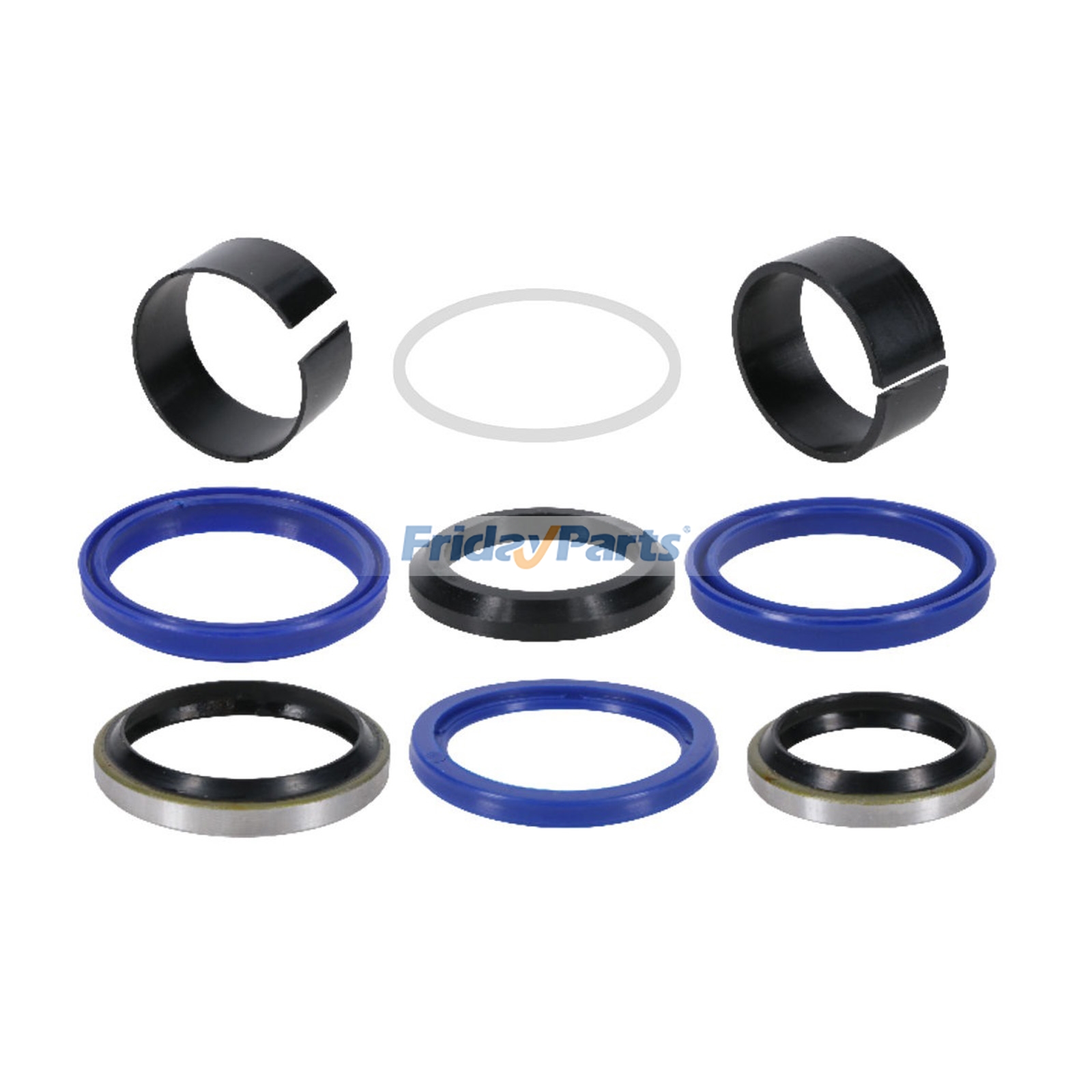 Kit de joints de tige de vérin hydraulique AHC19515 AHC16954 pour moteurs John Deere 6068, 6090, 6081, 4045 et tracteurs 7R350, 8320R, 8345R, 8295R et 8310R.