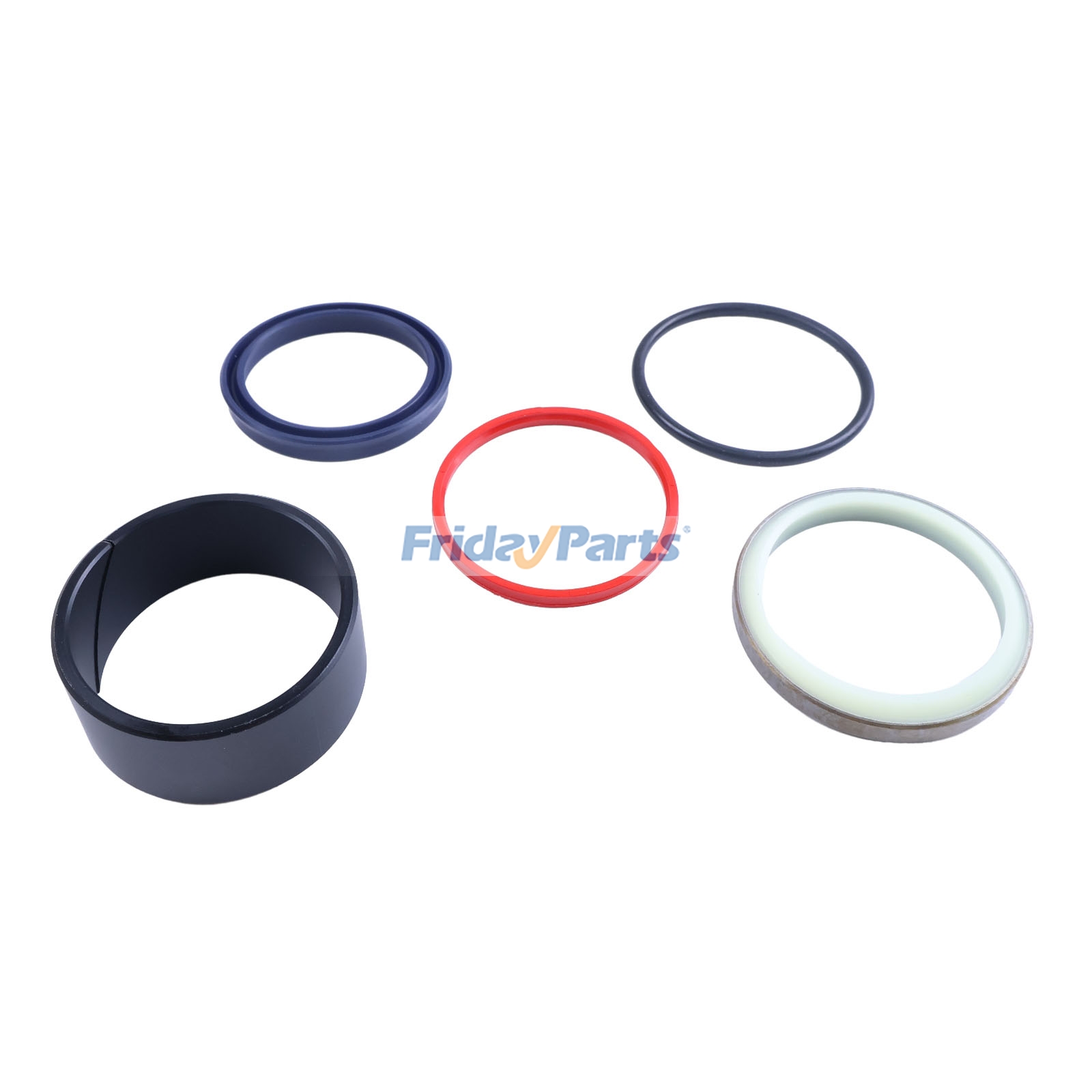 Hydraulic Cylinder Rod Seal Kit RE20595 for John Deere Engine 4045 6068 Tractor 8100 8200 8300 8400