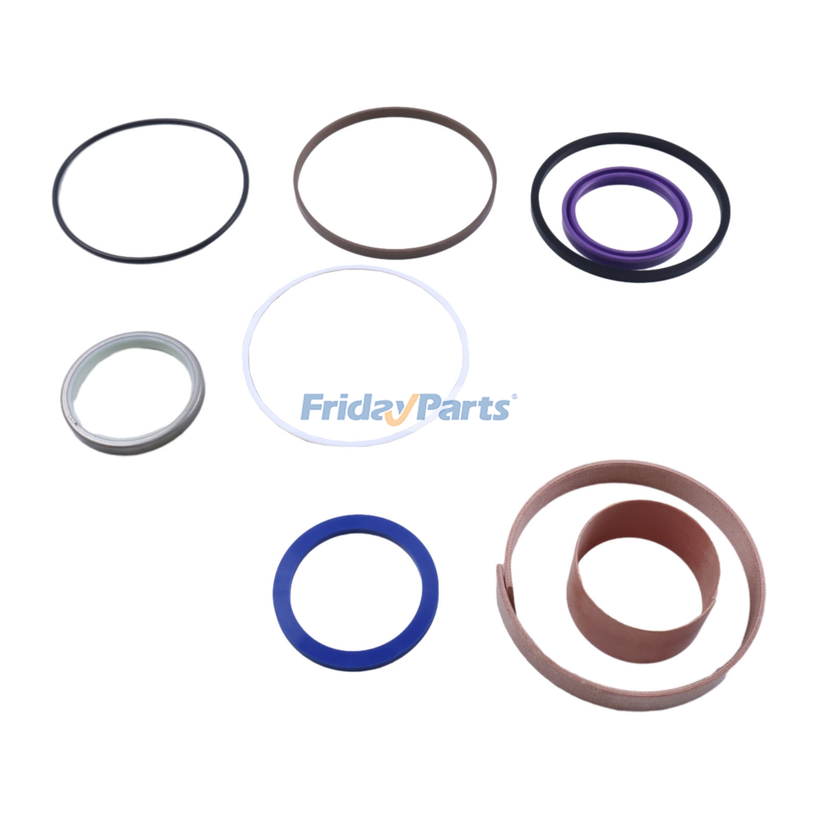 Hydraulic Cylinder Seal Kit compatible with Loader