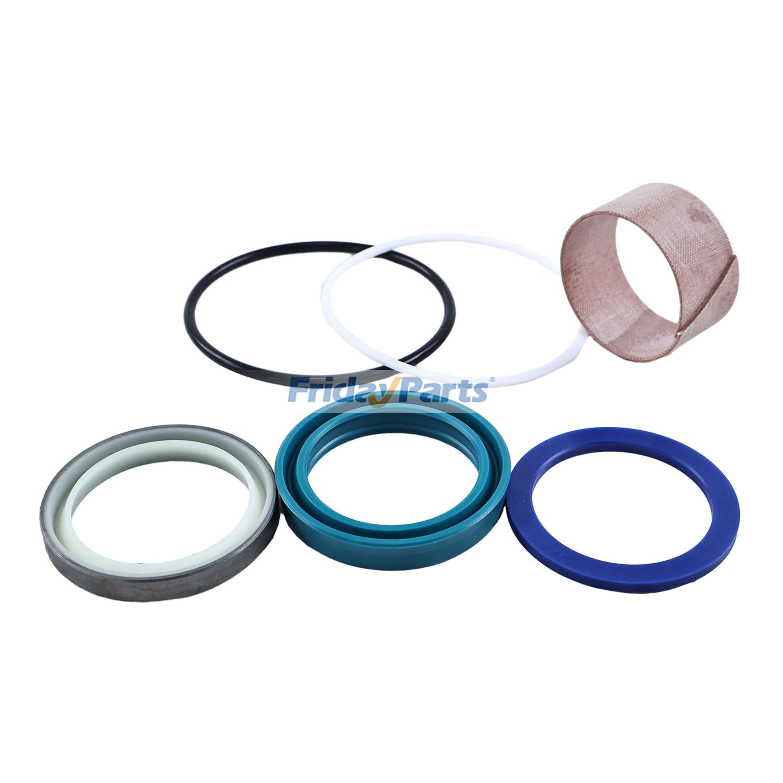 Hydraulic Cylinder Seal Kit 1543263C1 for CASE Loader 350B 480B 480C 580B 580C 580F 680B 680C W14 W14FL W14H
