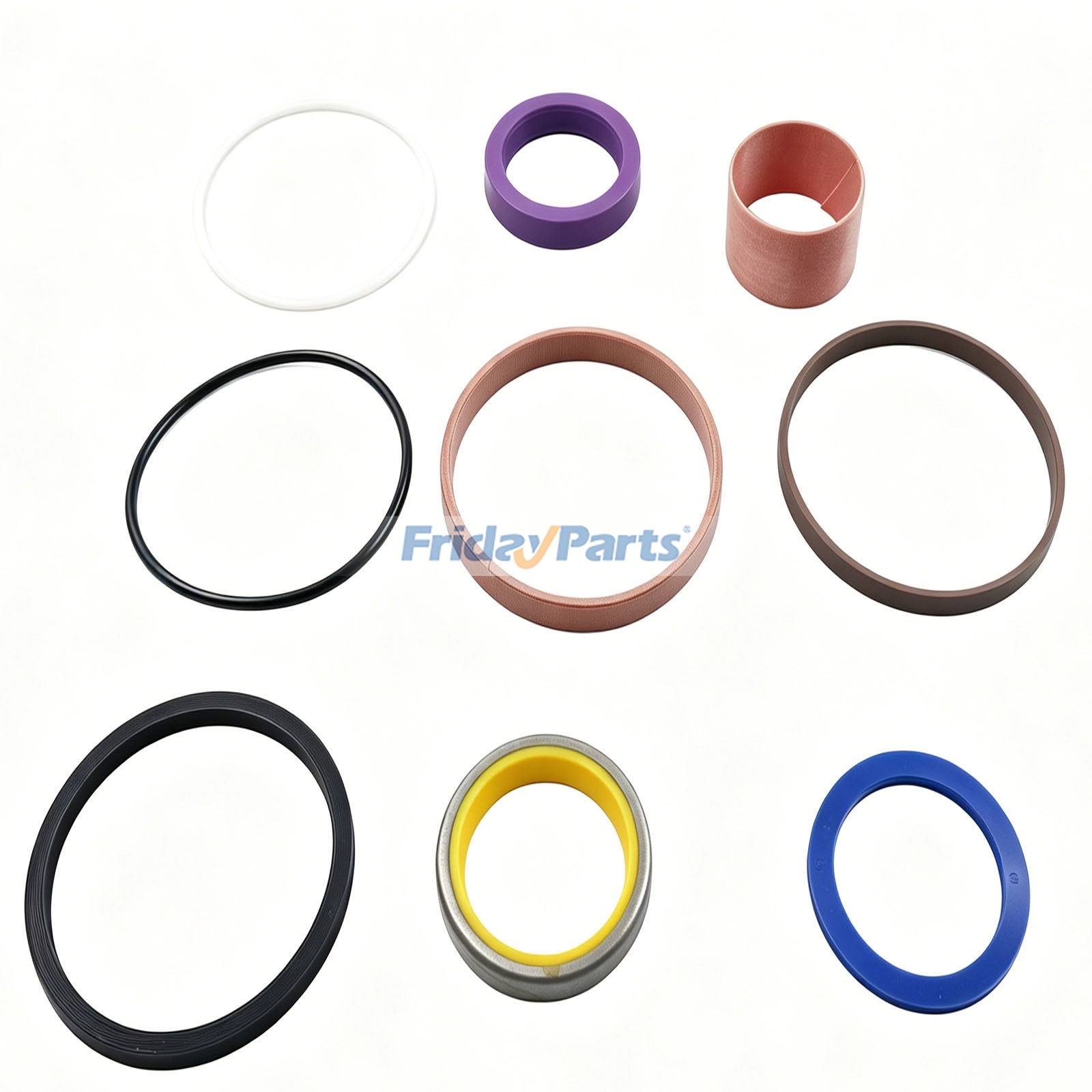 Hydraulic Cylinder Seal Kit compatible with Loader