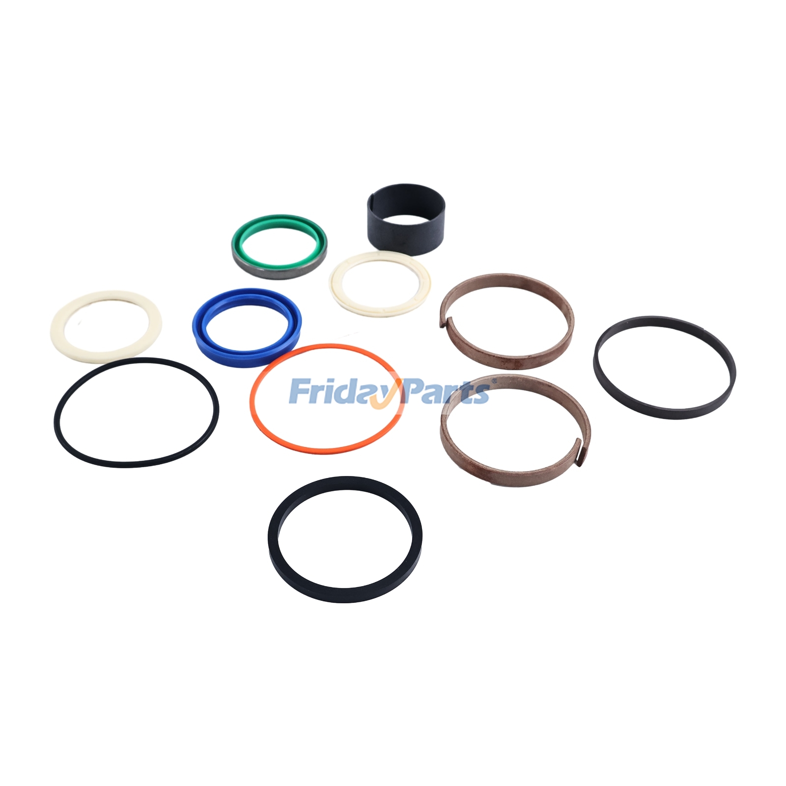 Kit de Vedação do Cilindro Hidráulico 1543268C1 para Retroescavadeira CASE 480B 480C 480D 480E 480F 480FLL